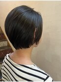 丸みショート/ショートボブ/髪質改善/トリートメント/艶髪