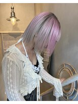ジーナ オモテサンドウ(XENA) デザインカラー×ボブ　(表参道)