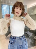 マイル 渋谷(mile)&nbsp;ブリーチ1回ミルクティーベージュ