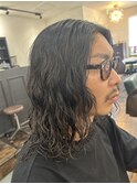 スパイラルパーマロング