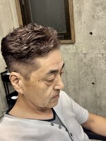 フイ 自由が丘(men's salon Hui)&nbsp;ハイトーンカラー/マッシュパーマ/アースカラー/men's/