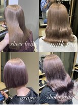 アマンドール(Aman D'or)&nbsp;1ブリーチ透明感カラー♪