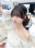 るなstyle 韓国サイドバング前髪カット小顔顔周りレイヤー
