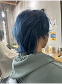 ブルーダブルカラーインナーカラーケアブリーチ