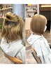 ブリーチストレート / カット込み ￥34,100 → ￥33,000 