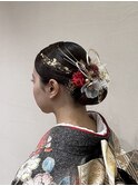 ◆〈着物〉ヘアセット【いわき髪質改善オージュアサロン】