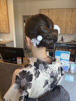 ドロップ ウタヅ(Drop UTAZU)&nbsp;シニヨン×浴衣