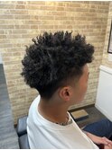 スパイキーショートアフロ