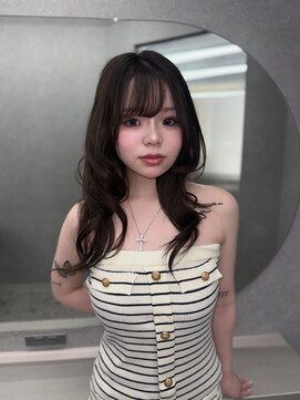 天神美容室 【本松美咲】フォワード巻き