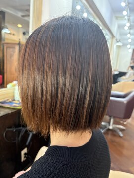 シャンプーボーイアネックス(SHAMPOO BOY Annex) 大人可愛いショートボブby ERINA