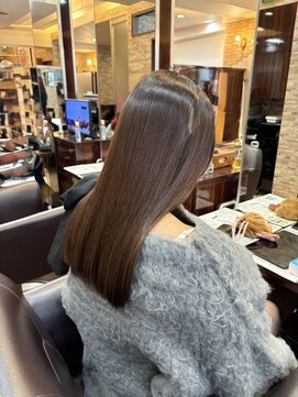 髪質改善×ULTISTカラーで最強艶髪に*＊