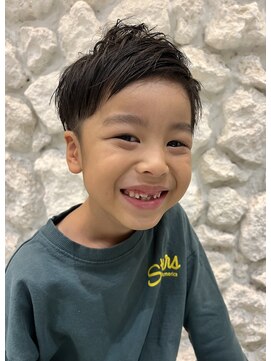 Moana[東崎]#キッズカット#束感#艶感#メンズカット