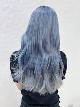 サワーブルー/平塚ブリーチ/ハイトーンカラー