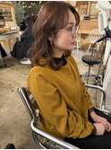 大人ミディアム　白髪ぼかし