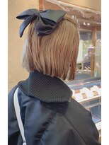 サロン(SALON)&nbsp;ハイトーンボブアレンジ