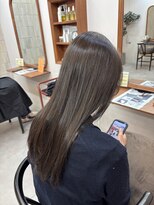 カセット(cassette.)&nbsp;ブリーチなしショコラグレージュくすみ冬カラー