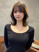 ロンドカスティーヨ 四日市(Lond castillo)&nbsp;【松田】くびれ巻きしても可愛いミディアムレイヤー