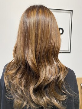 ギルド 東久留米店(GUILD) 透け感ベージュの大人ロング