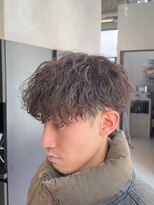 リスター(ReStar)&nbsp;心斎橋ツイストスパイラルパーマ波巻きフェザーマッシュ