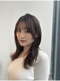 【藤本】外ハネ　レイヤー　