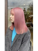 コレット ヘアー 大通(Colette hair) pink/ピンクカラー/ブリーチ/ハイトーン/ダブルカラー