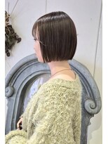 アンダーバーホワイト 広島 並木店(_WHITE)&nbsp;切りっぱなしミニボブ