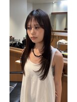 ワビ 本町店(wabi)&nbsp;髪質改善ストレート×レイヤーカットで艶髪に