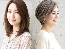 シエル ヘアーメイクアップ(CieL hair make up)の雰囲気（ミセスに好評♪地毛と馴染む自然な明るさの白髪染めをご提案○）