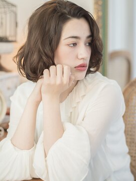 キープへアデザイン(keep hair design) 【自由が丘　KEEP】デジタルパーマボブスタイル