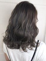 エイト プラット 渋谷2号店(EIGHT plat)&nbsp;【EIGHTplat渋谷店】波打ちウェーブ×イルミナカラーグレージュ