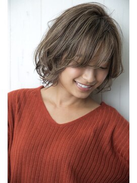 オレンジクラッカー(Orange Cracker) 【orange cracker 】ハイライト×色気ショート 竹若拓未