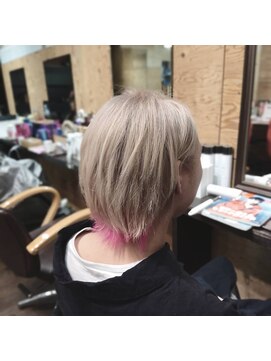 ユートピア(U topia) 【町田U-topia】ミルクティーベージュインナーピンク