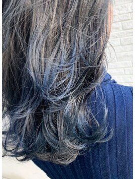 トップス TOPS 深海ネイビーグラデーション