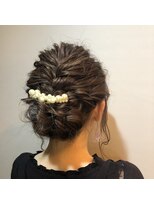 シュモレポルターレ(Shumore portare)&nbsp;。。。お呼ばれアップスタイル。。。