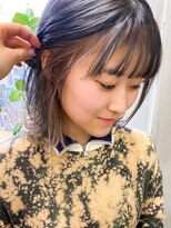 テトヘアー(teto hair)&nbsp;インナーカラーグレーシルバーベージュフェイスフレーミング