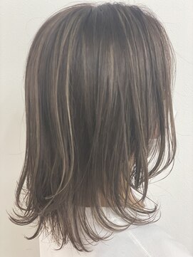 ハナサカヤヘアーサロン(hanasakaya hair salon) 透明感グレージュカラー