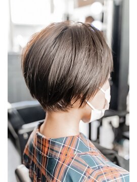 シャロン(SHARON) 【SHARON原宿】大人かわいい丸みショート×オリーブベージュ