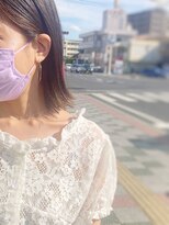 トップヘアー 本店(TOP HAIR)&nbsp;切りっぱなし外ハネフレンチカジュアルボブ