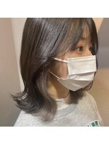 ジレ(giLet)&nbsp;グレーベージュ×イヤリングカラー☆