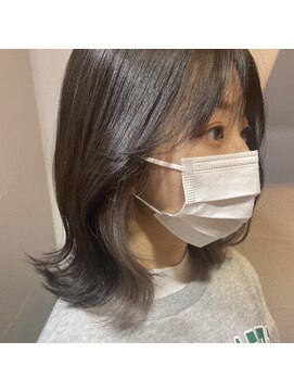 ジレ(giLet) グレーベージュ×イヤリングカラー☆