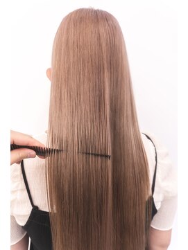 シカ(sica) ハイトーンことりベージュロングスタイル