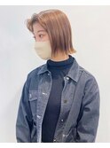【松戸　石山】外ハネぷつっとボブ　切りっぱなしボブ
