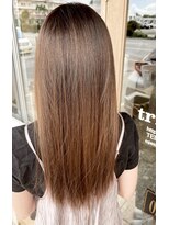 トリニティ(trinity)&nbsp;艶髪ミルクティーベージュ【豊見城　糸満　南風原　与那原】