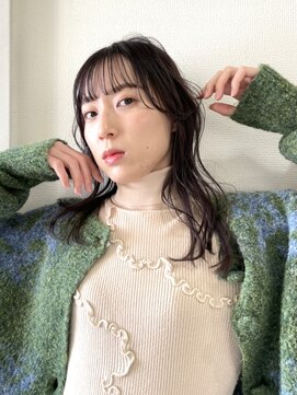 アンバースデー(UNBIRTHDAY) ゆるウェーブ/暗髪黒髪