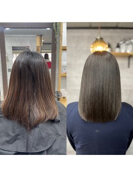 ナチュラル 泉中央店(Natural) 泉区　泉中央　艶髪　カラー　髪質改善　トリートメント