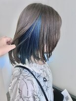 ゼスト パーク(ZEST PARK)&nbsp;インナーカラー ブリーチ ハイトーンカラー ボブ 吉祥寺 宮坂紅