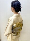 訪問着キッチリ着てお出かけ♪『訪問着着付け＋ヘアセット』