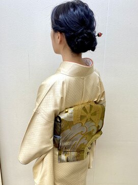 ヘアセットアップス(UP's) 訪問着キッチリ着てお出かけ♪『訪問着着付け+ヘアセット』