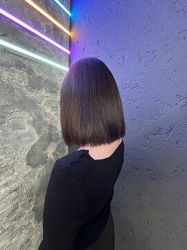 プライズ アイリス 池袋東口店(prize Iris) 暖色うる艶カラー/ピンクラベンダー／池袋／池袋東口店