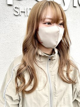 トップスタイル シズオカ(TopStyle SHIZUOKA) ロング×ミルクティーベージュ×美髪